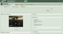 Desktop Screenshot of faremann.deviantart.com