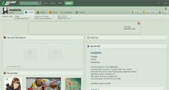 Desktop Screenshot of meabelle.deviantart.com