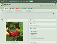 Tablet Screenshot of pac0datac0.deviantart.com