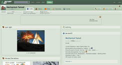 Desktop Screenshot of mechanical-7amod.deviantart.com