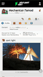 Mobile Screenshot of mechanical-7amod.deviantart.com