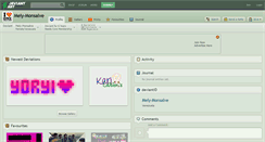 Desktop Screenshot of mely-monsalve.deviantart.com
