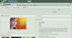 Desktop Screenshot of jimmy-babe.deviantart.com