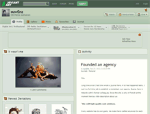 Tablet Screenshot of ouwenz.deviantart.com