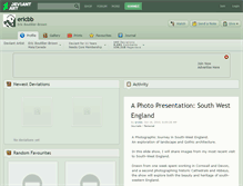 Tablet Screenshot of ericbb.deviantart.com