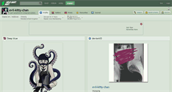 Desktop Screenshot of evil-kitty-chan.deviantart.com
