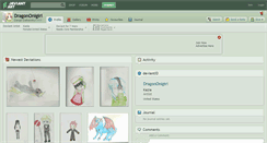 Desktop Screenshot of dragononigiri.deviantart.com
