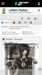 Mobile Screenshot of letters-toybox.deviantart.com