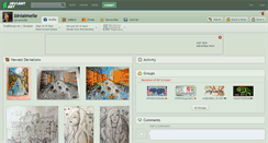 Desktop Screenshot of biniaimelle.deviantart.com