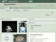 Tablet Screenshot of never-ending-spiral.deviantart.com
