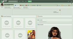 Desktop Screenshot of marteekakarland.deviantart.com