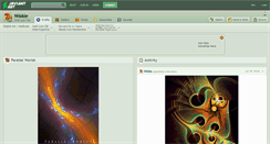 Desktop Screenshot of ni66le.deviantart.com