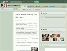 Tablet Screenshot of anti-escalators.deviantart.com