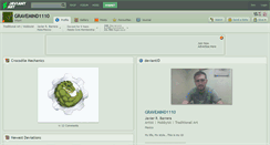Desktop Screenshot of gravemind1110.deviantart.com