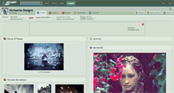 Desktop Screenshot of michaella-designs.deviantart.com