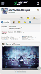 Mobile Screenshot of michaella-designs.deviantart.com