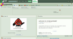 Desktop Screenshot of mrdynamite66.deviantart.com