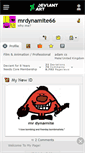 Mobile Screenshot of mrdynamite66.deviantart.com