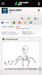 Mobile Screenshot of jisou-kishi.deviantart.com
