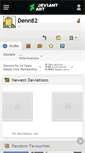 Mobile Screenshot of denn82.deviantart.com
