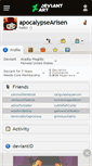 Mobile Screenshot of apocalypsearisen.deviantart.com