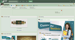 Desktop Screenshot of deickson.deviantart.com