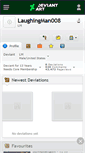 Mobile Screenshot of laughingman008.deviantart.com