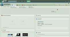 Desktop Screenshot of javiergrave.deviantart.com