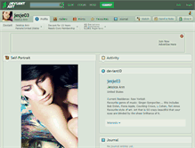 Tablet Screenshot of jesje03.deviantart.com