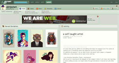 Desktop Screenshot of abhijeetart.deviantart.com