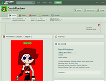 Tablet Screenshot of danni-phantom.deviantart.com