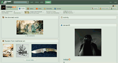 Desktop Screenshot of indojo.deviantart.com