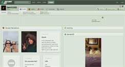 Desktop Screenshot of fakkii2000.deviantart.com