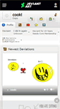 Mobile Screenshot of cooki.deviantart.com