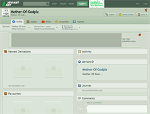 Tablet Screenshot of mother-of-godplz.deviantart.com