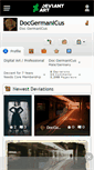 Mobile Screenshot of docgermanicus.deviantart.com