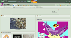 Desktop Screenshot of henekeshi.deviantart.com