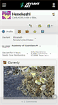 Mobile Screenshot of henekeshi.deviantart.com
