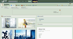 Desktop Screenshot of loundraw.deviantart.com