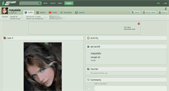 Desktop Screenshot of mayalale.deviantart.com