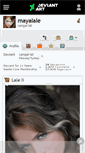 Mobile Screenshot of mayalale.deviantart.com