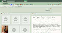 Desktop Screenshot of eroticized.deviantart.com