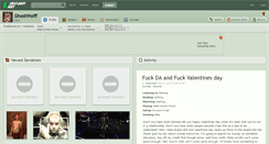 Desktop Screenshot of ghostwolff.deviantart.com