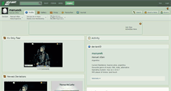 Desktop Screenshot of manueek.deviantart.com