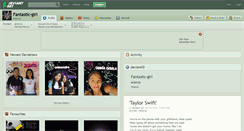 Desktop Screenshot of fantastic-girl.deviantart.com