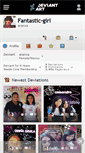 Mobile Screenshot of fantastic-girl.deviantart.com