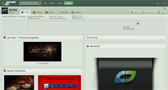 Desktop Screenshot of dirtek.deviantart.com