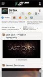 Mobile Screenshot of dirtek.deviantart.com
