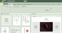 Desktop Screenshot of dragonjaj.deviantart.com
