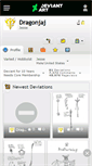 Mobile Screenshot of dragonjaj.deviantart.com